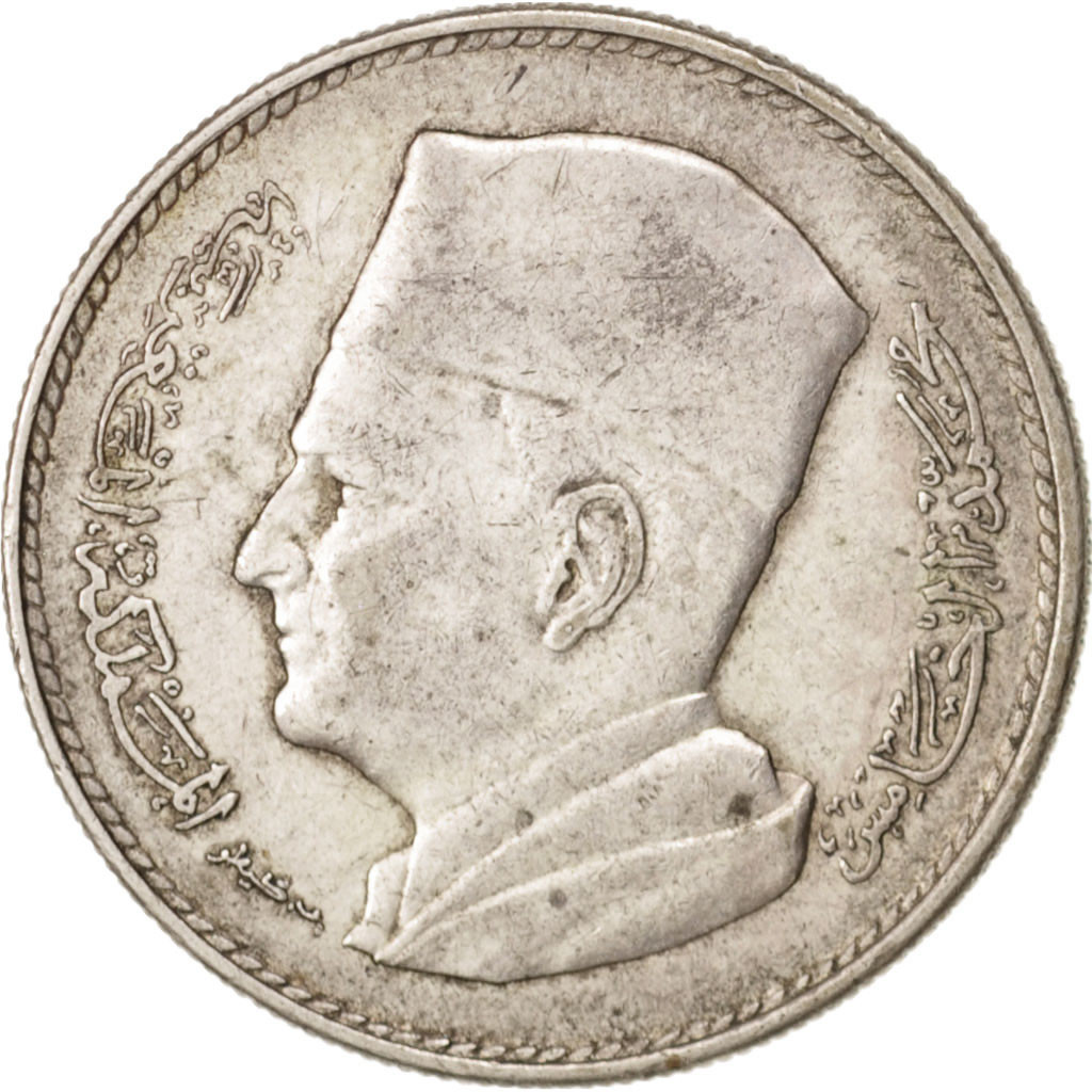 18823-maroc-mohammed-v-dirham-1960-paris-ttb-argent-km-55-ttb