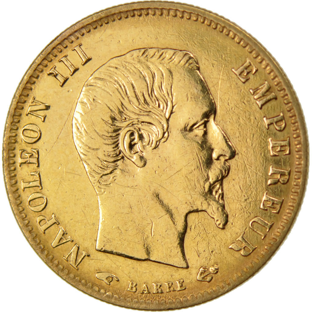 Second Empire Francs Or Napol On Iii T Te Nue Ttb Francs