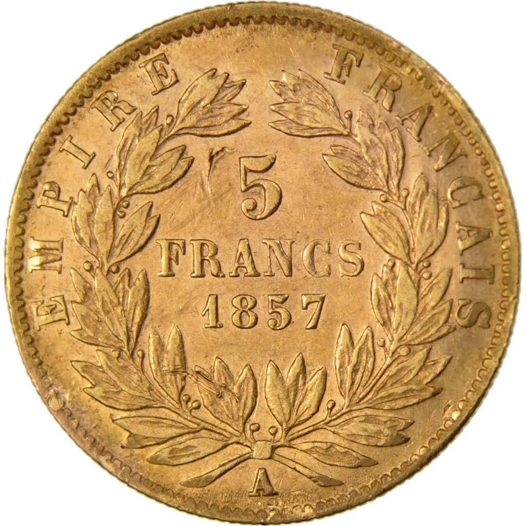 Second Empire Francs Or Napol On Iii T Te Nue Ttb Francs