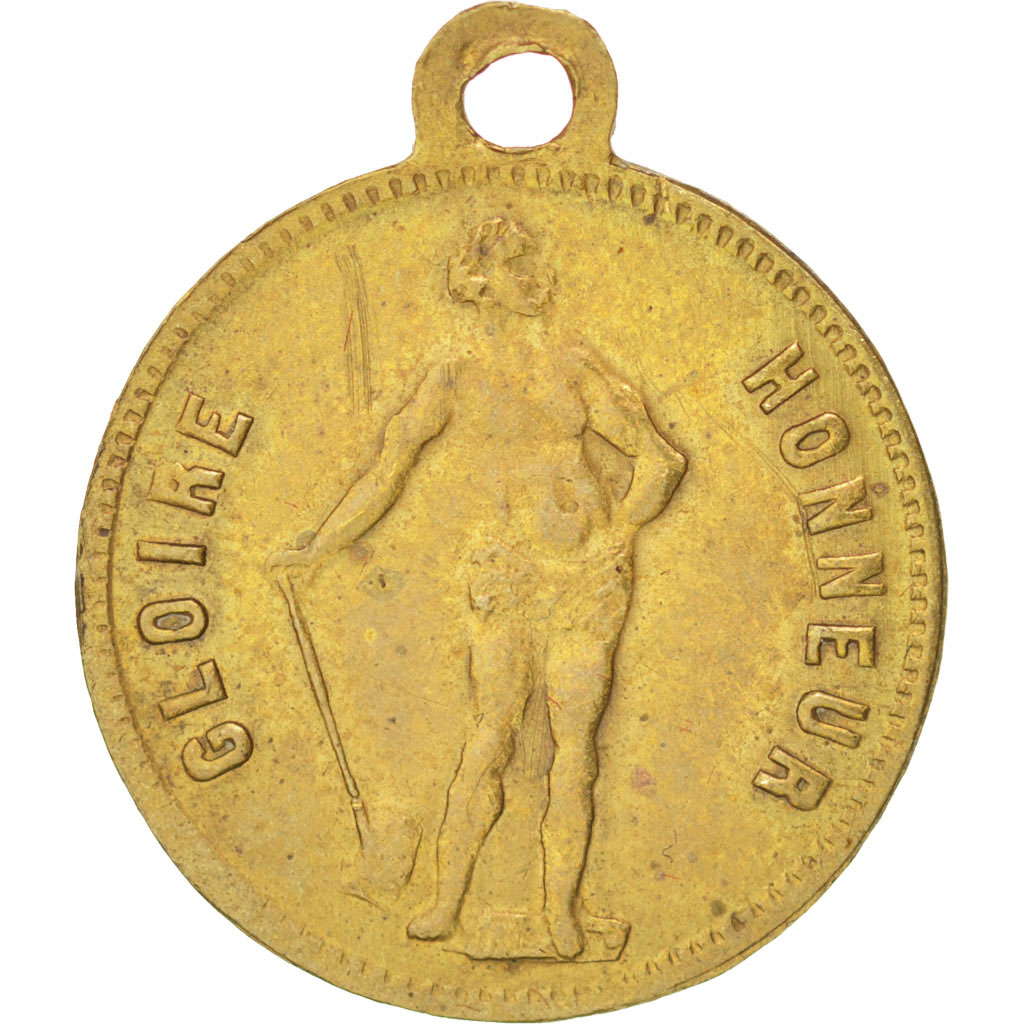 400989 Récompense à la force, Médaille : SUP, Médaille, De 5 à 15 Euros,  Cuivre, Comptoir Des Monnaies Numismatique