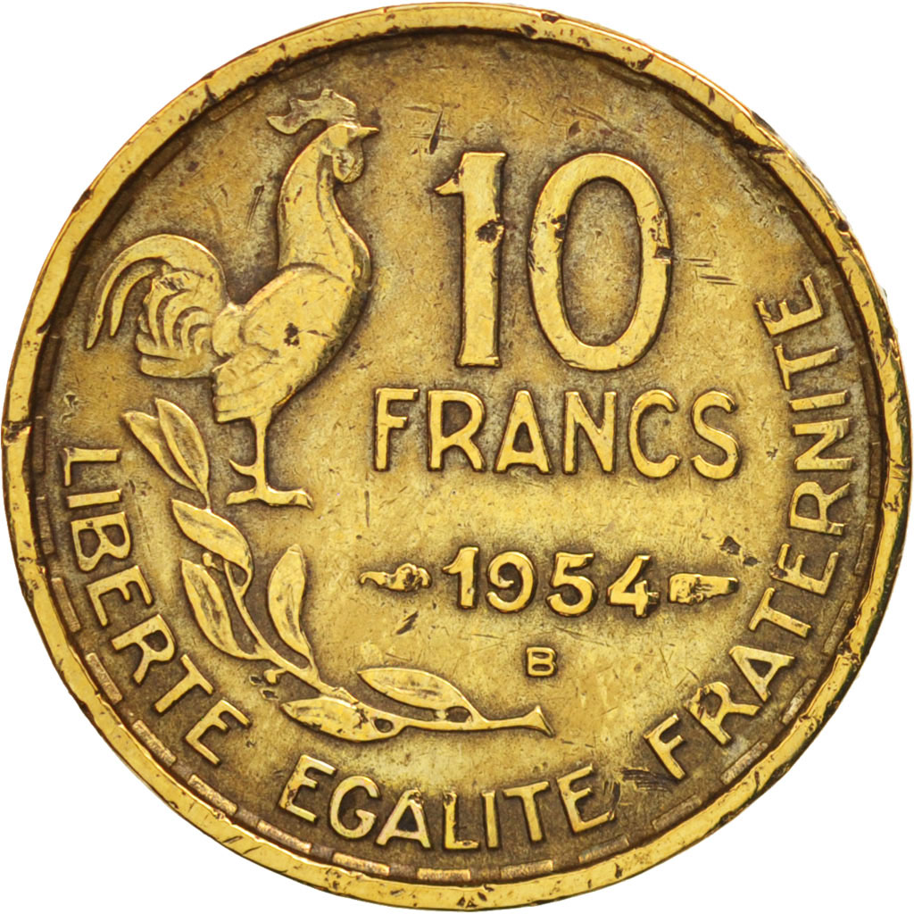 10 francs 1954