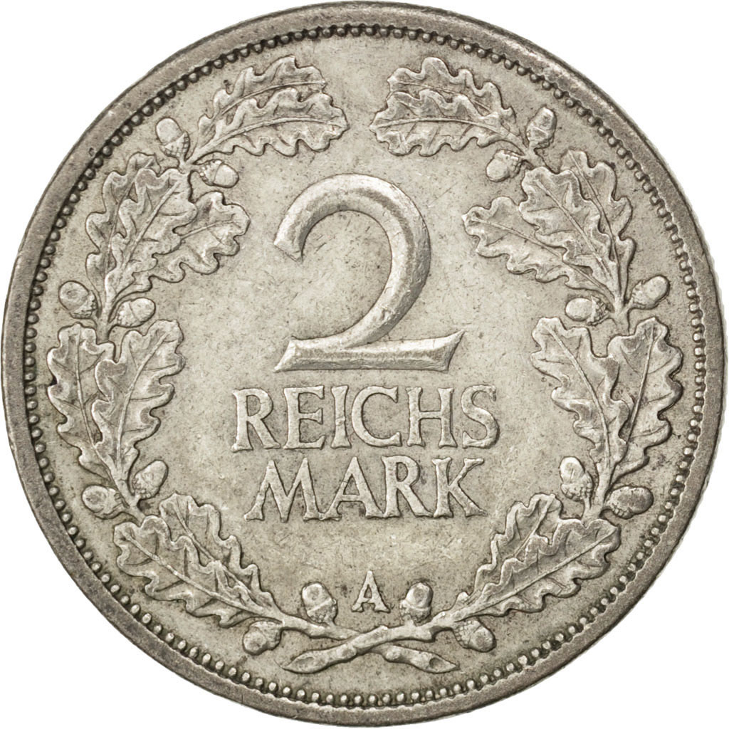 41007 Allemagne République De Weimar 2 Reichsmark 1925 A KM 45