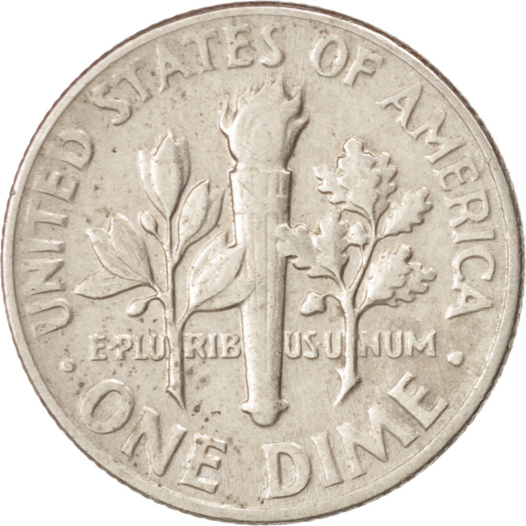 412811 États Unis Roosevelt Dime Dime 1965 Us Mint Philadelphia