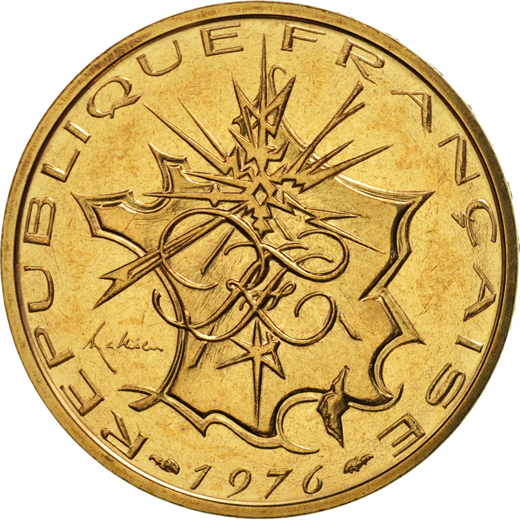 valeur piece 10 francs mathieu 1976