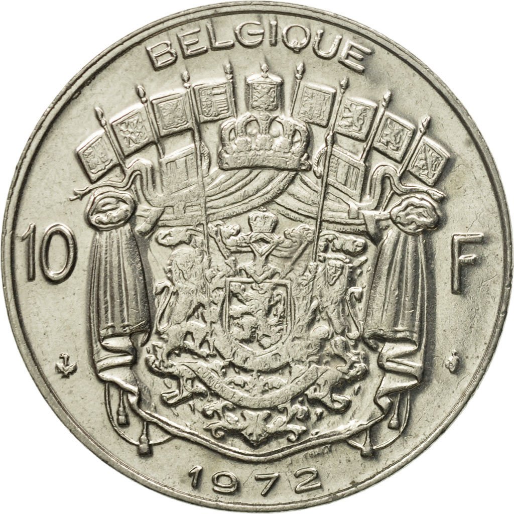 526162 Monnaie Belgique 10 Francs 10 Frank 1972 Bruxelles Ttb