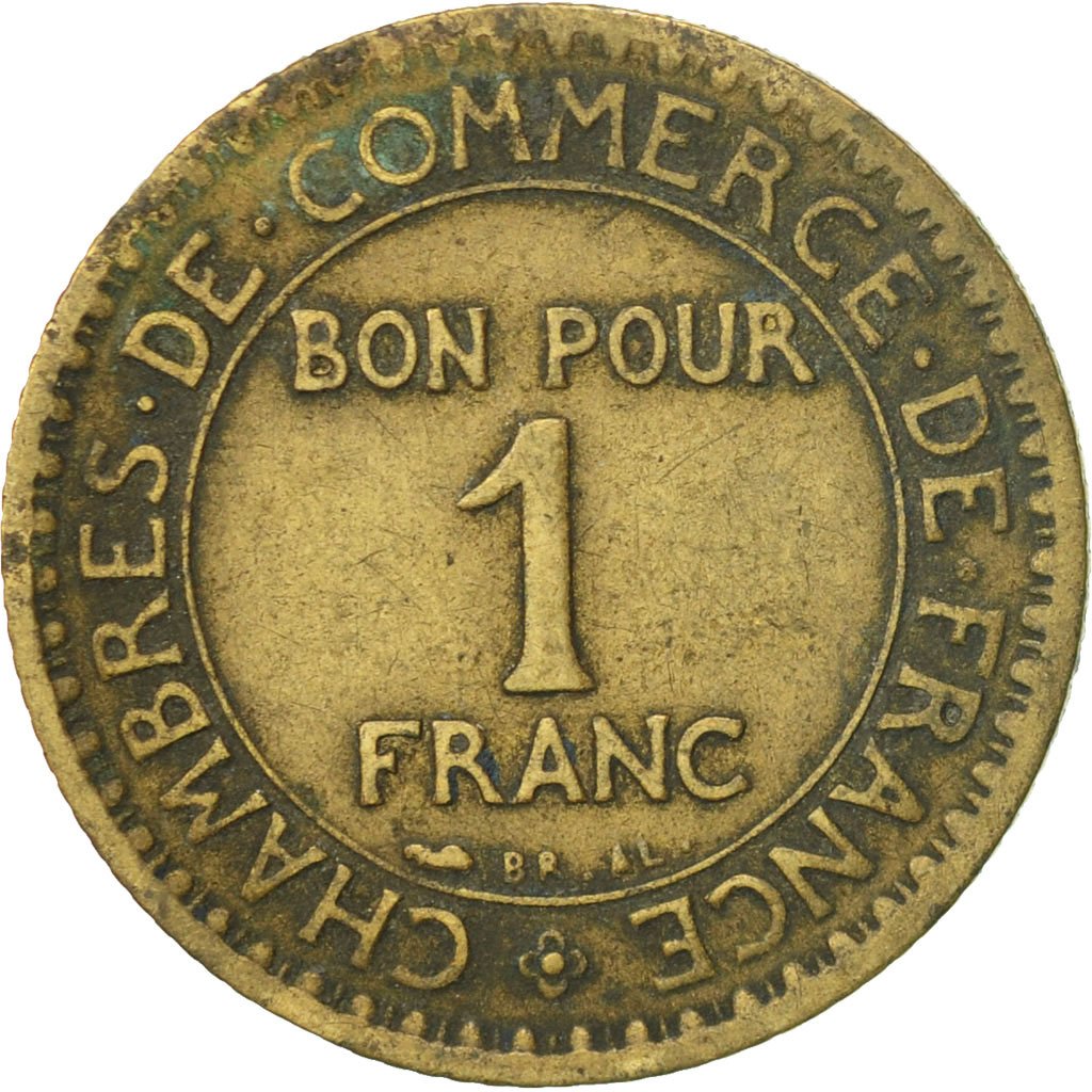 #526460 Monnaie, France, Chambre de commerce, Franc, 1921, Paris, TB