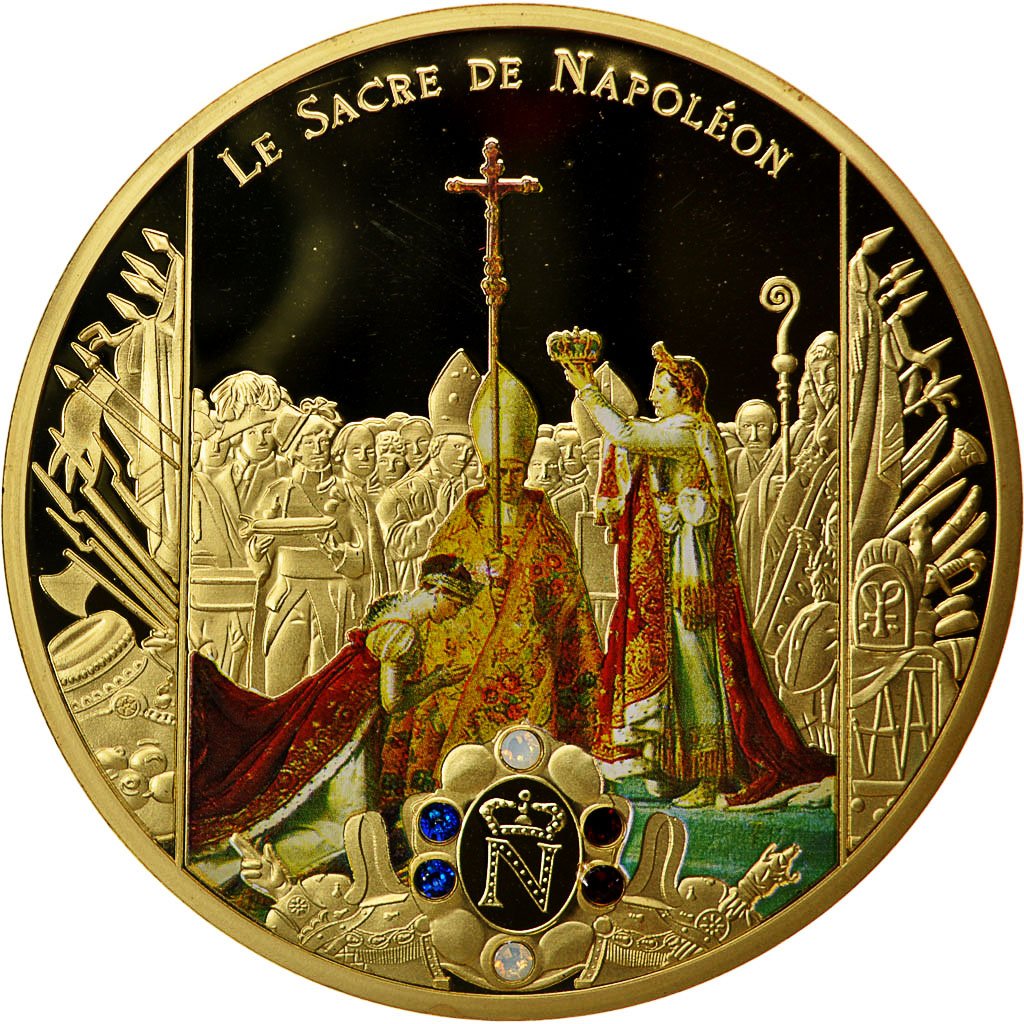 France M Daille Le Sacre De Napol On Ier Par Pie Vii Fdc