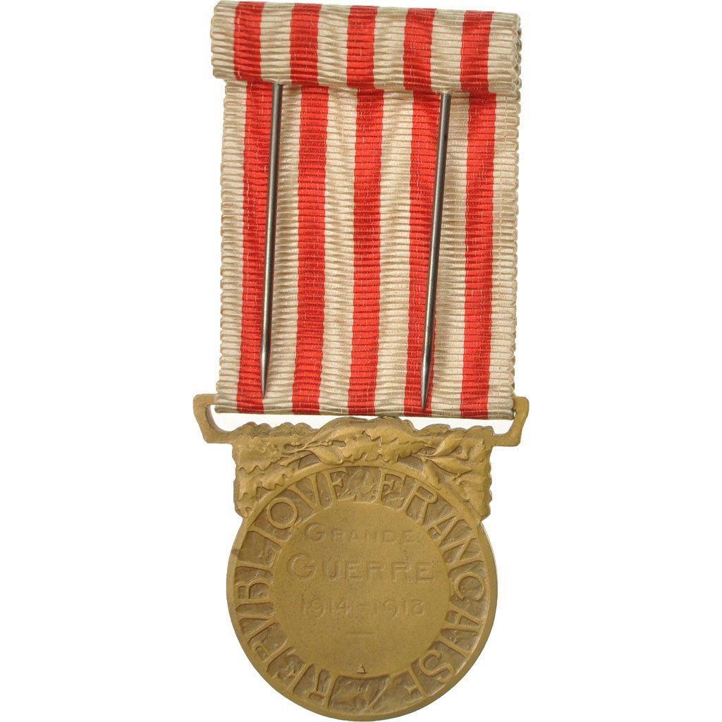 552950 France Grande Guerre Médaille 1914 1918 Très bon état