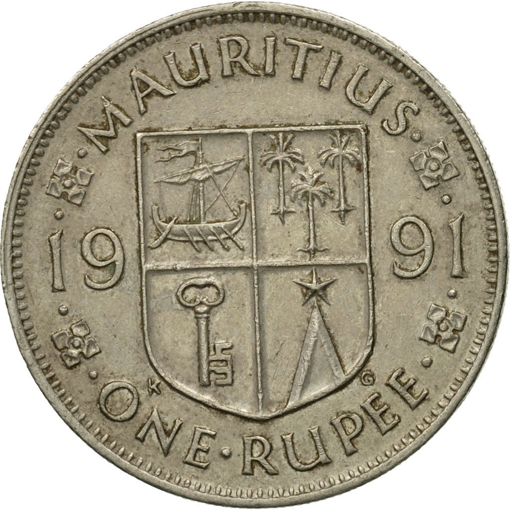 582643-monnaie-mauritius-rupee-1991-tb-copper-nickel-km-55-tb