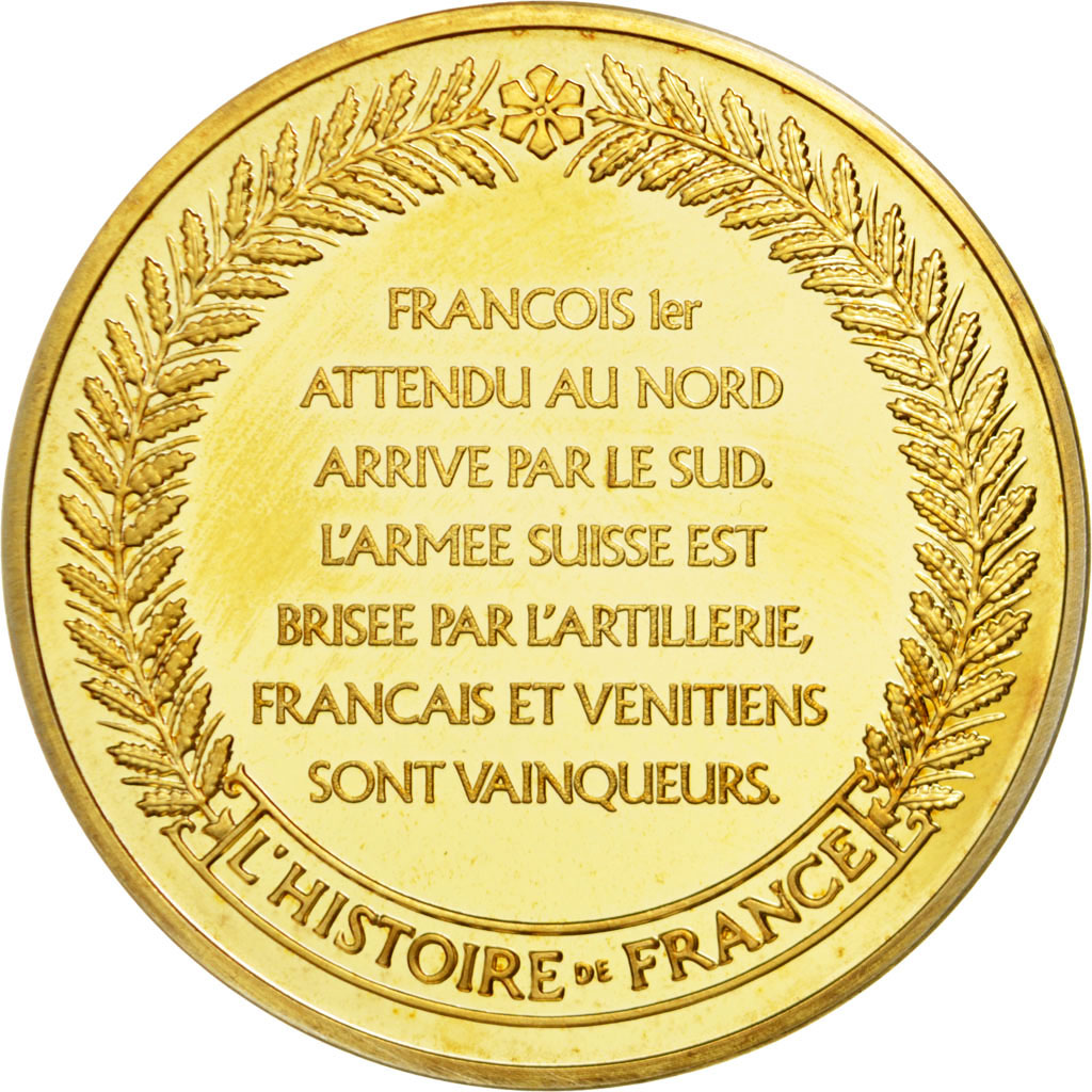 63034 Lhistoire De France Médaille Marignan Sup Histoire