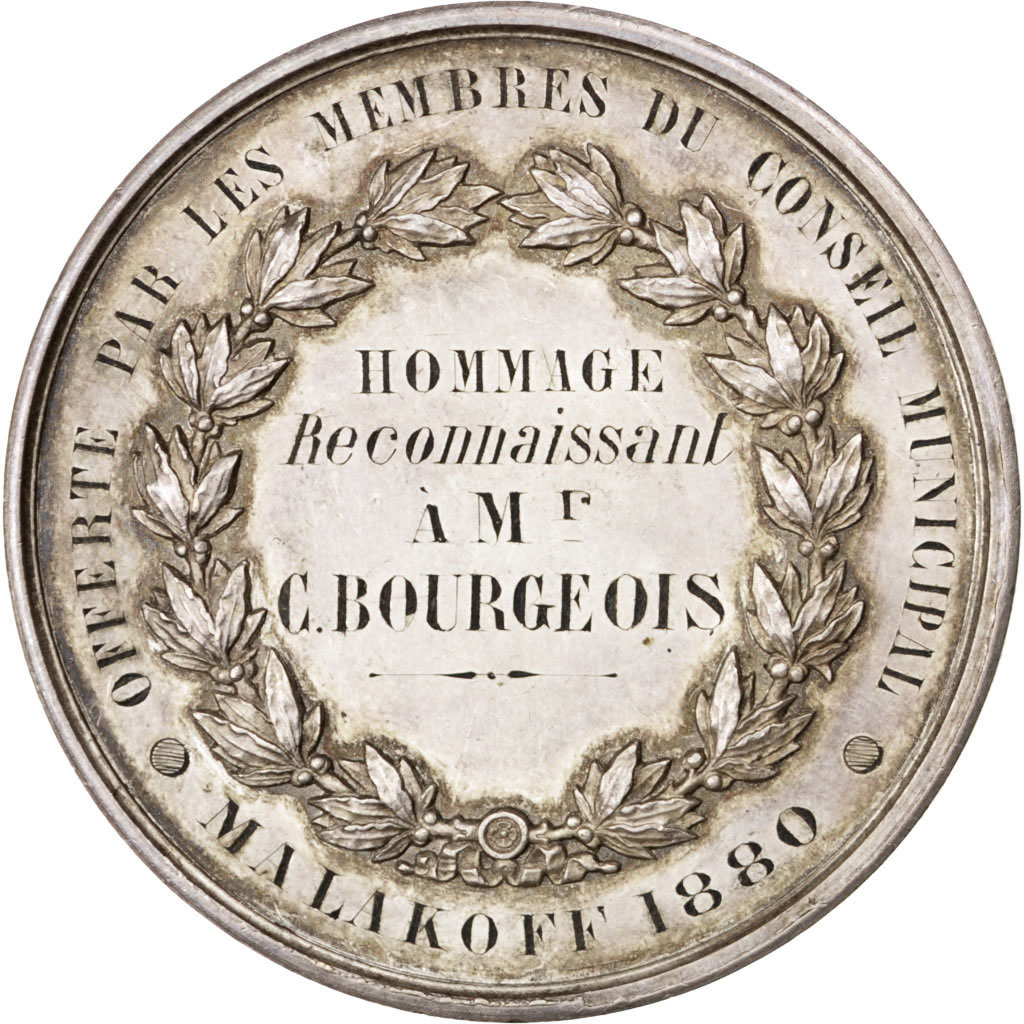 CINQUIÈME RÉPUBLIQUE Médaille, Société française de numismatique fme_742710  Médailles