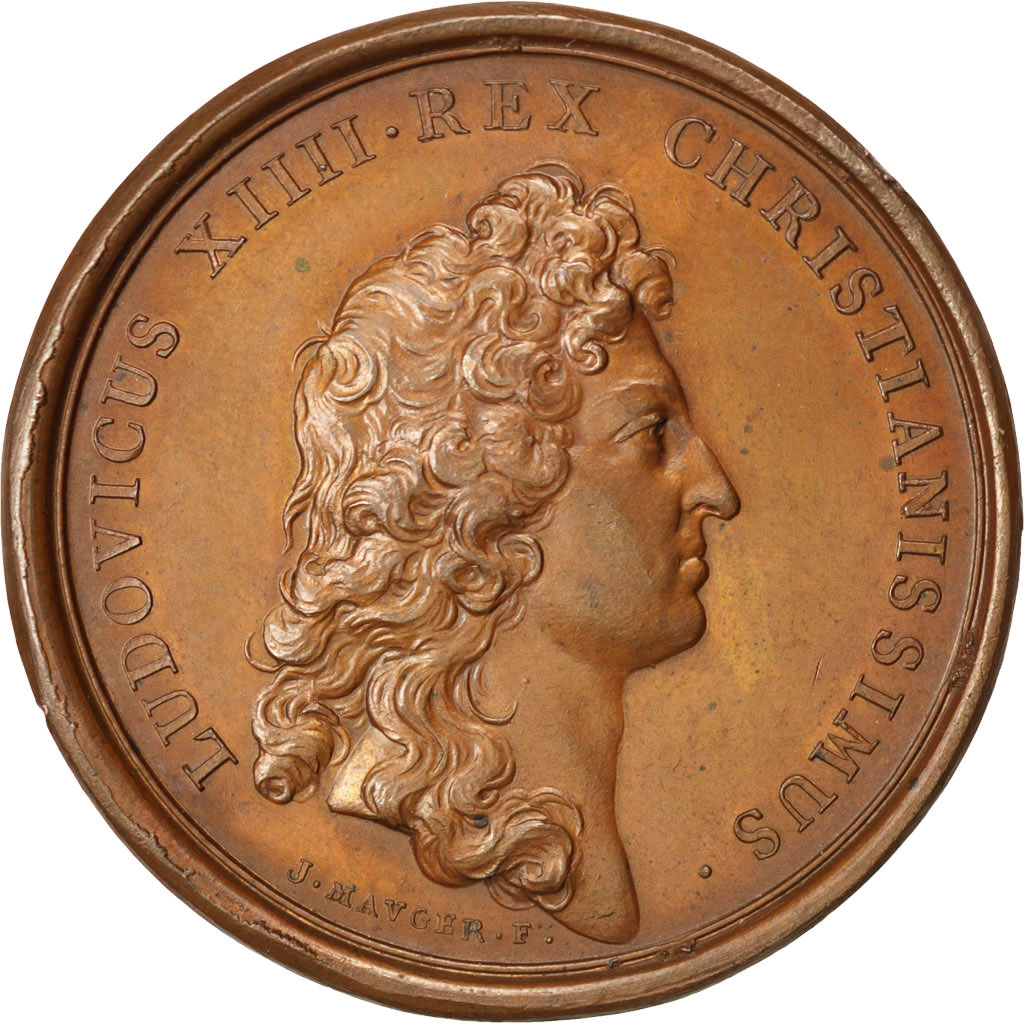 68984 Louis XIV Naissance du Dauphin Médaille Manque au Divo SUP