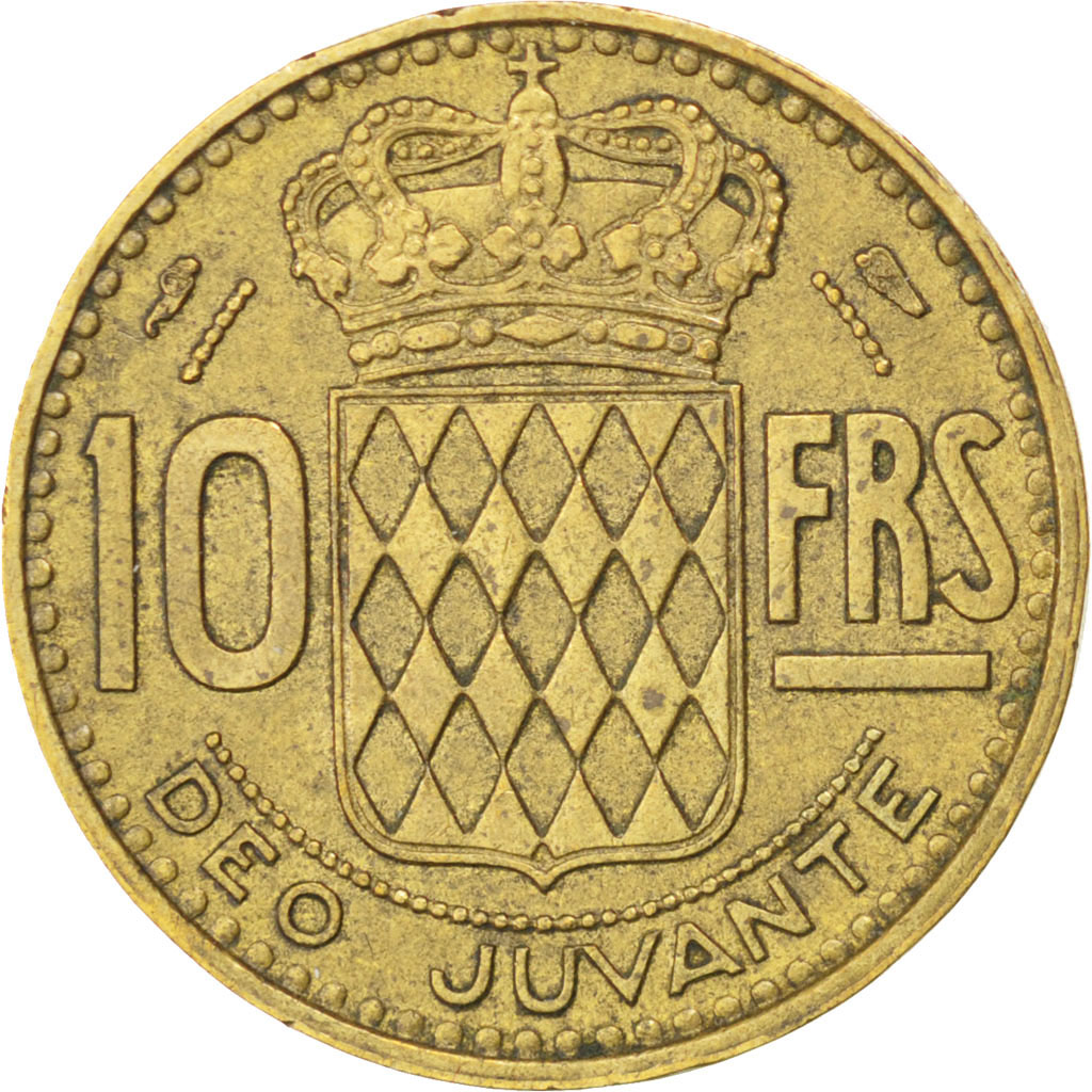 10 francs 1951 monaco