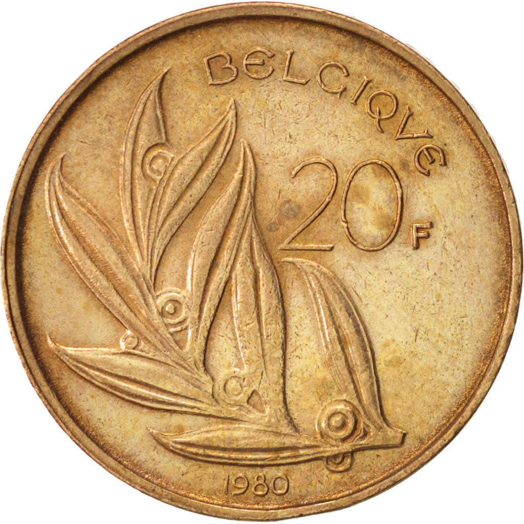 93979-belgique-20-francs-20-frank-1980-ttb-nickel-bronze-km-159