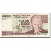 Turquie, 100,000 Lira, 1997, KM:206, TTB