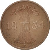 IIIme Reich, 1 Reichspfennig 1934 Berlin, KM 37