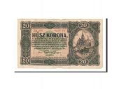 Hongrie, 20 Korona, 1920, 1920-01-01, KM:61, TB