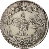 Turquie, Muhammad V, 20 Para, 1911, Qustantiniyah, TTB, Nickel, KM:761