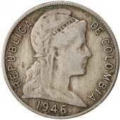 Colombie, 5 Centavos, 1946, TTB, Copper-nickel, KM:199