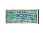 France, 100 Francs, 1945 Verso France, 1944, KM:123b, 1944, VF(20-25), Fayett...