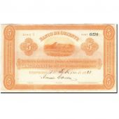 Colombia, 5 Pesos, 1884-1900, 1888-02-14, KM:S698, AU(55-58)