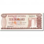 Guyana, 10 Dollars, 1960, KM:23d, 1989, UNC(65-70)