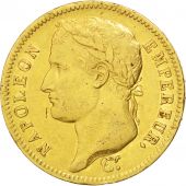 Premier Empire, 40 Francs or au revers Empire 1812 Paris, KM 696.1