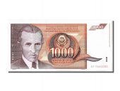 Yougoslavia, 1000 Dinara type Nikola Tesla