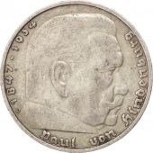 Allemagne, IIIme Reich, 5 Reichsmark, 1937 D, Munich, KM 94