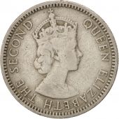 Chypre, Royaume, Elizabeth II, 25 Mils, 1955, KM 35