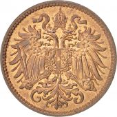 Autriche, Franz Joseph I, 2 Heller, 1914, SPL+, Bronze, KM:2801