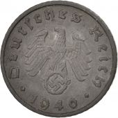 Allemagne, IIIme Reich, 5 Reichspfennig, 1940, Frankfurt, TB+, Zinc, KM:100