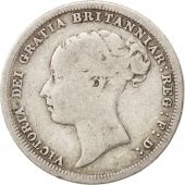 Grande-Bretagne, Victoria, 6 Pence, 1887, TB, Argent, KM:757