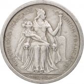 Nouvelle-Caldonie, 2 Francs, 1949, Paris, TTB+, Aluminum, KM:3