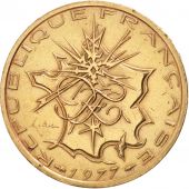 France, Mathieu, 10 Francs, 1975, Paris, AU(55-58), Nickel-brass, KM:940