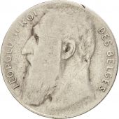 Belgium, 50 Centimes, 1901, F(12-15), Silver, KM:50