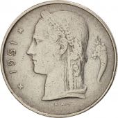 Belgium, Franc, 1951, EF(40-45), Copper-nickel, KM:142.1
