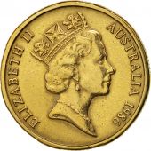 Australie, Elizabeth II, Dollar, 1986, Royal Australian Mint, TTB+, Aluminum