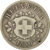 Suisse, 10 Rappen, 1850, Bern, TB+, Billon, KM:6