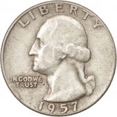 tats-Unis, Washington Quarter, Quarter, 1957, U.S. Mint, Denver, TTB, Argent