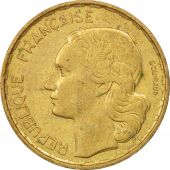 France, Guiraud, 20 Francs, 1951, Paris, AU(50-53), Aluminum-Bronze, KM:917.1