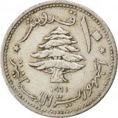 Liban, 10 Piastres 1961, KM 24