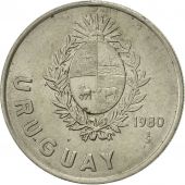 Uruguay, Nuevo Peso, 1980, Santiago, SUP, Copper-nickel, KM:74