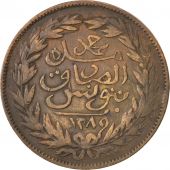 Tunisie, 2 Kharub 1289 (AH) 1872, KM 174