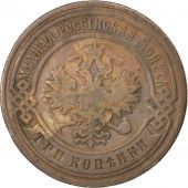 Russie, Nicolas II, 3 Kopeks 1902 SPB, KM Y11.2