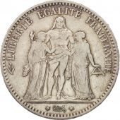 France, Hercule, 5 Francs, 1878, Bordeaux, TB+, Argent, KM:820.2, Gadoury:745a