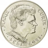 France, Marie Curie, 100 Francs, 1984, MS(60-62), Silver, KM:955, Gadoury:899