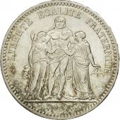 Monnaie, France, Hercule, 5 Francs, 1876,Paris,SUP,Argent,KM 820.1, Gadoury:745a