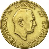 Denmark, Frederik IX, 2 Kroner, 1952, Copenhagen, MS(60-62), Aluminum-Bronze