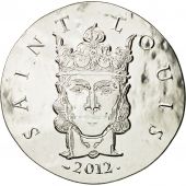 France, Monnaie de Paris, 10 Euro, Saint Louis, 2012, MS(65-70), Silver, KM:1857